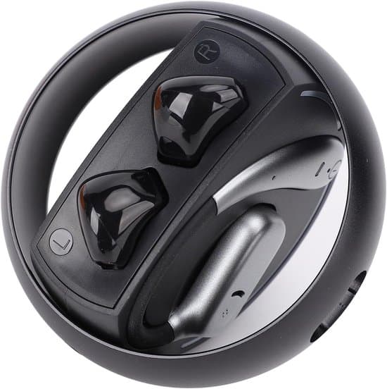 Bluetooth-hörlurar med öppen baksida, AI-brusreducering, 40 timmars batteritid