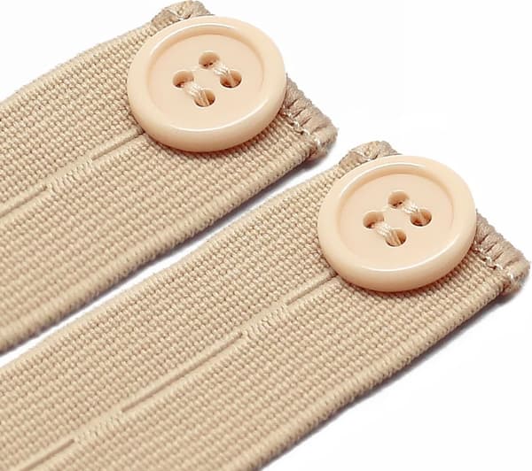 Elastiska midjeband, 3-pack, elastiskt förlängningsspänne, midjebandsjusteringsspänne