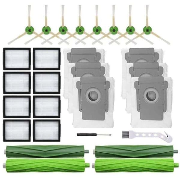 Sæt til iRobot Roomba I7 I7+ I3 I4 I6 I8+ J7+ E5 E6 E7 robotstøvsugere
