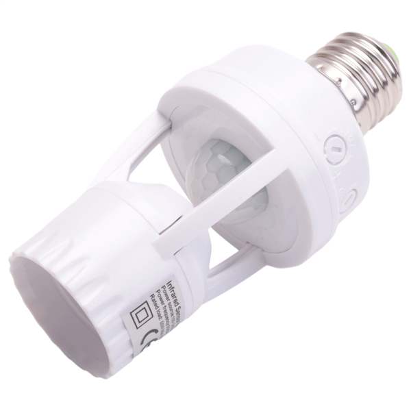360° Infrarød Bevægelsessensor (110-220V AC) - E27 Fatning