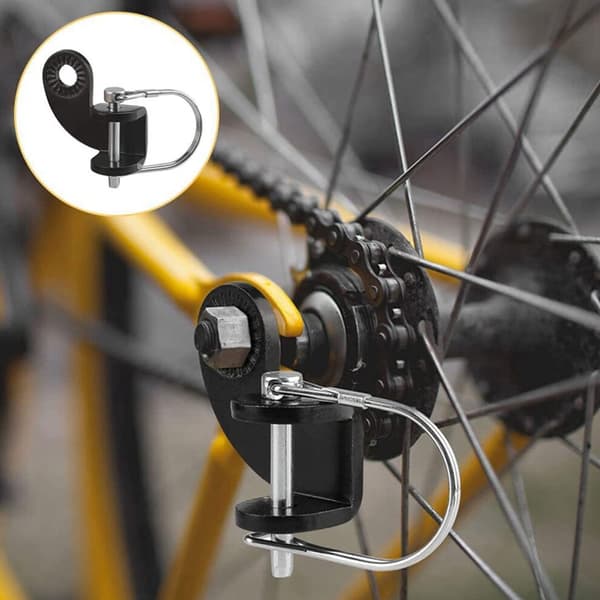 Krokkoppling i rostfritt stål för cykelvagnar, armbåge