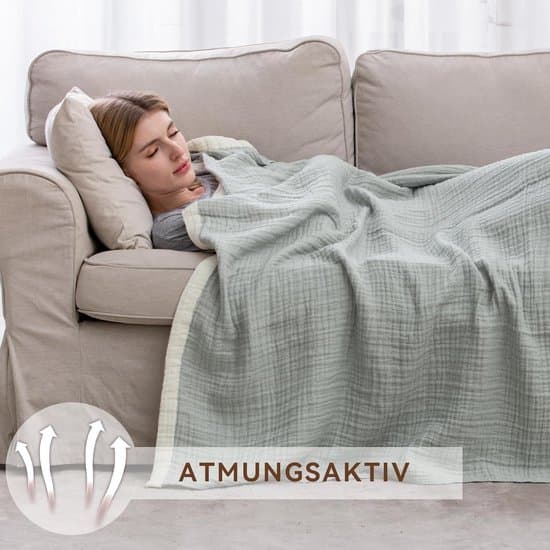 Tæpper, Komfortable Tæpper, Bløde Tæpper, Bløde og Komfortable Bomuldstæpper, Bomuldslagner, Sweatshirts, Stuetæpper, 150x200 cm