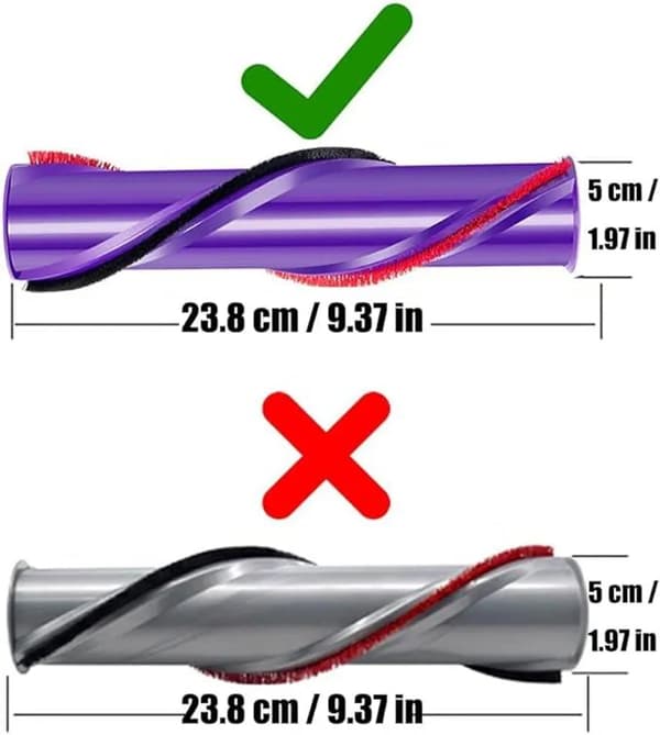 Et udskiftningsbørstehoved, egnet til Dyson V8 Animal/Total/Absolute