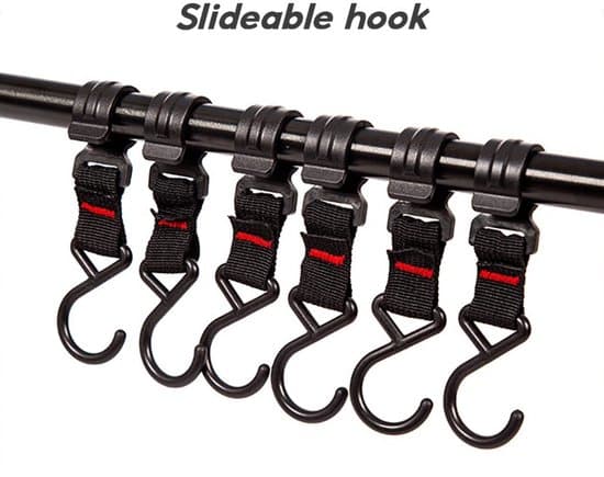 Krokar - 10-pack - Multifunktionella hängkrokar för camping och kök