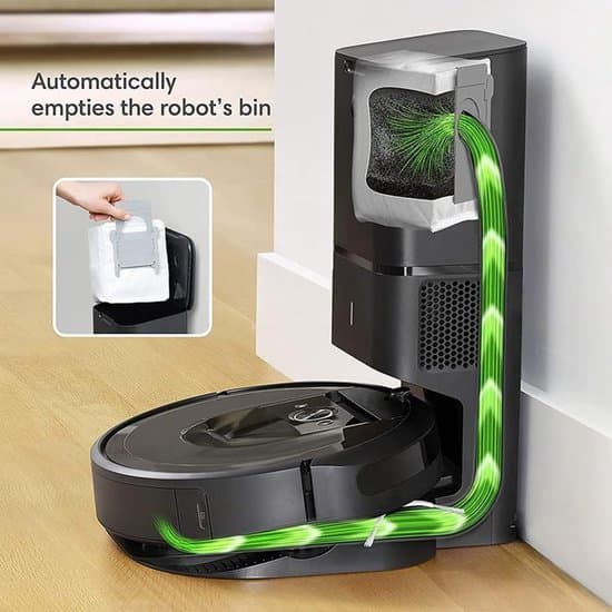 6-pack engångsdammsugarpåsar för iRobot Roomba i7/i3/s9/e5/j7