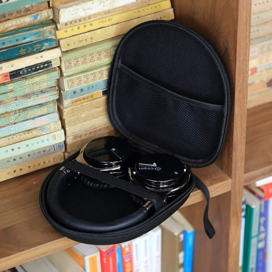 Hårt Material Hörlurar Skyddsfodral - Bärbart Bluetooth Hörlursförvaringsfodral - Svart