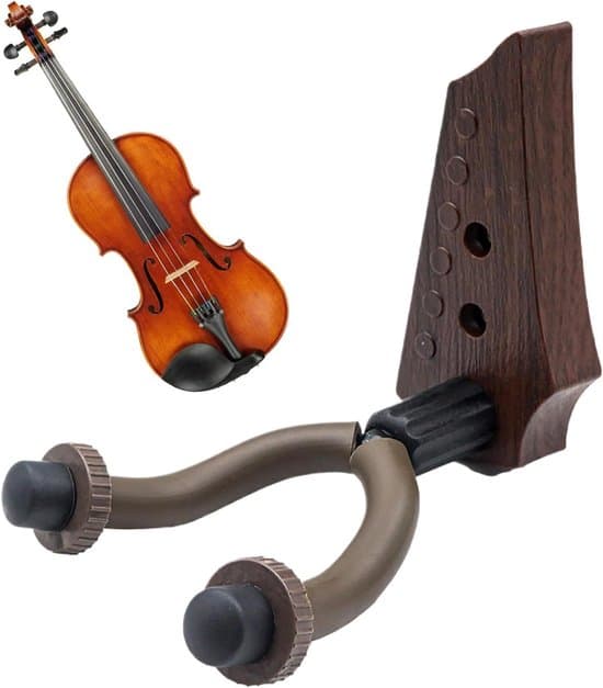 Gitarrväggfäste, fiol, ukulele, banjo, akustisk/elektrisk gitarrväggfäste, U-format professionellt stativ