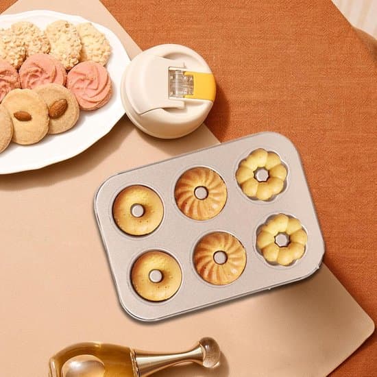 Donut bageform | Non-stick form, bageform til donut-huller - Til hjemmelavet morgenmad, dessert og ferieforberedelse