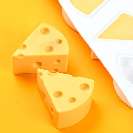2-delat 8-håls vitt silikonformset för mousse och cheesecake