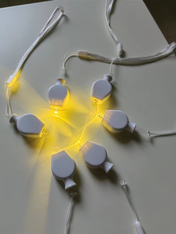15 mini-LED-paperilyhtyä, LED-ilmapallovalot