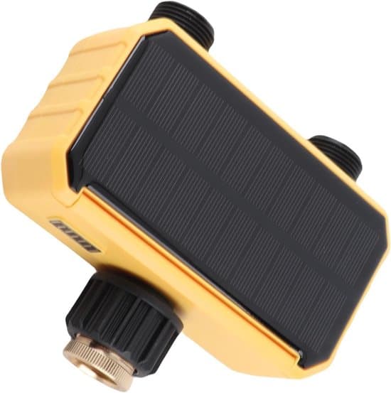 Vandtimer - Vandingscontroller - Automatisk havevanding - Regnsensorfunktionalitet - G3/4 - Sort
