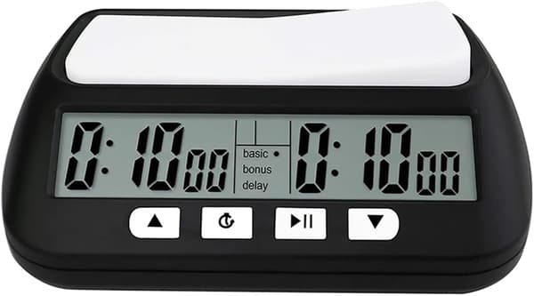 Ny professionell schacktimer digital nedräkningsstoppur schackspelstimer