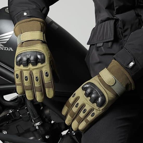 Handsker - Touchscreen Handsker - Unisex - Motorcykel - Vandring - Camping - Sort -M