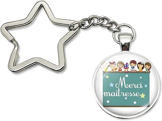 Nyckelringar -30-pack -Ringar -Järn -Stjärnformade -3,5 cm -Silver