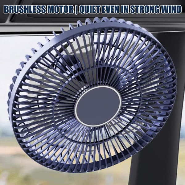 Justerbar, kraftfuld køleventilator til turen