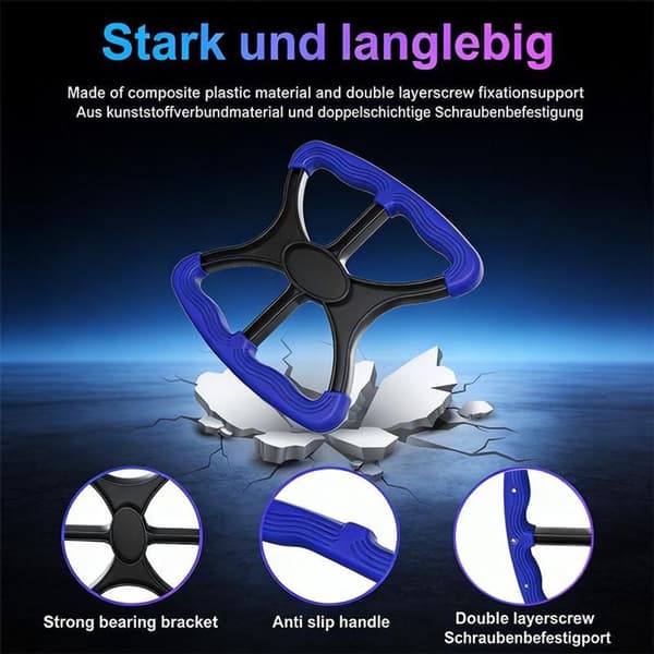 Sengegelænder til ældre skridsikkert stærkt bærende nem installation
