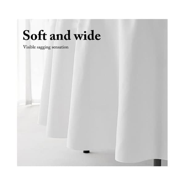 10-pak runde polyesterduge (213 cm diameter, hvid)