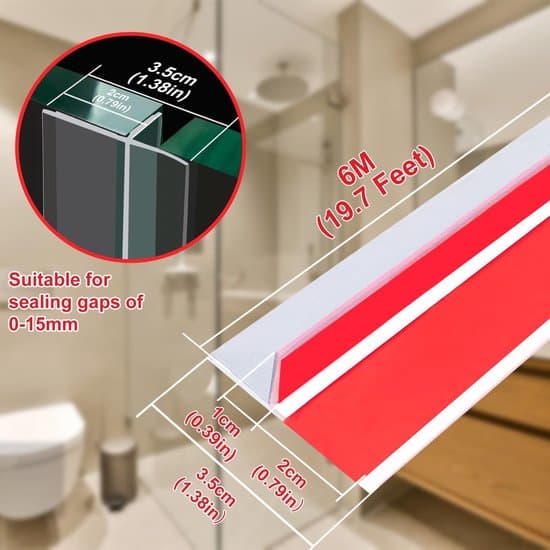 T-formet luftstyrevinge - Energibesparende - 6 meter