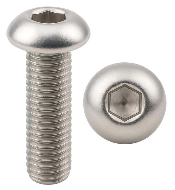 20 stykker M6x35mm rustfri stål unbrakoskruer