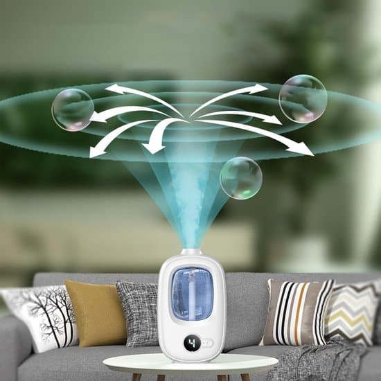 Automatisk aromadiffusor med väggfäste och digital display