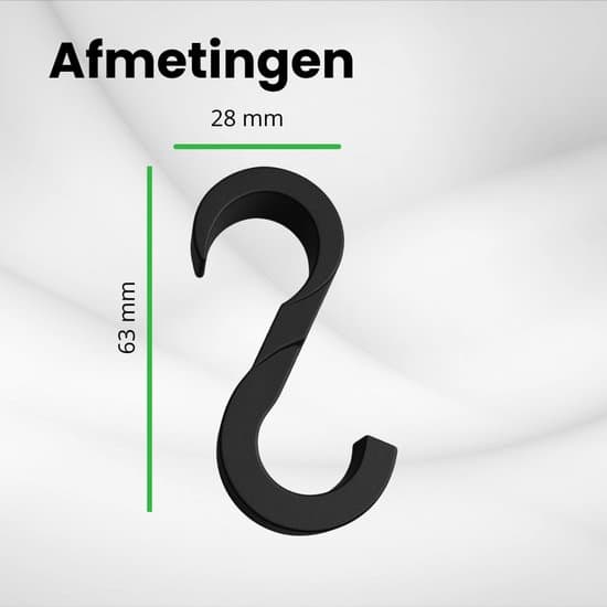Behållarkrokar - myntklämmor - soppåsekrokar - 2-pack