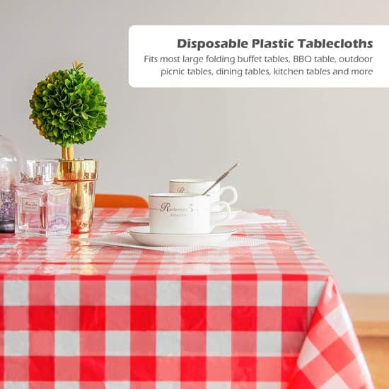3-pack plastduk - lämplig för fester, middagar, bröllopsbufféer - rektangulär duk - 137*274cm - Mörkblå