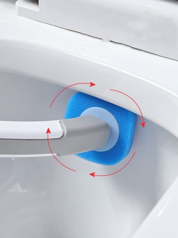 8 utbyteshuvuden för toalettborste, utbyteshuvuden för toalettborste