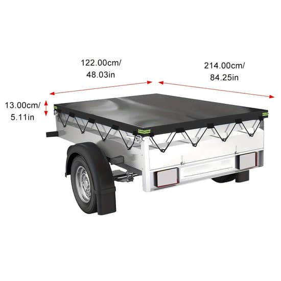 Kraftig Robust Polyester Ladlåg & Pickup Lastbil Presenning