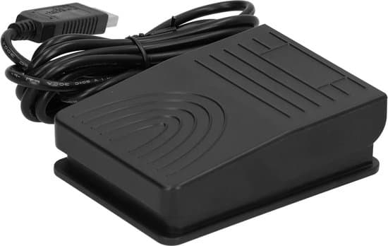 Professionel bærbar USB-fodkontakt -- ABS-materiale computerfodkontakt