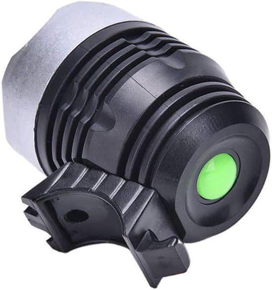 3W LED Cykelforlygte - Landevejscykling - Sort