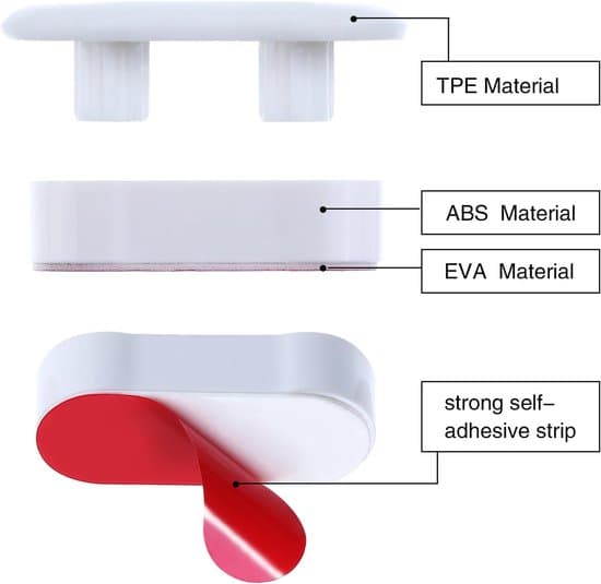 Toalettsitsdyna, 8-pack, TPE/ABS, tyst stängning, Vit