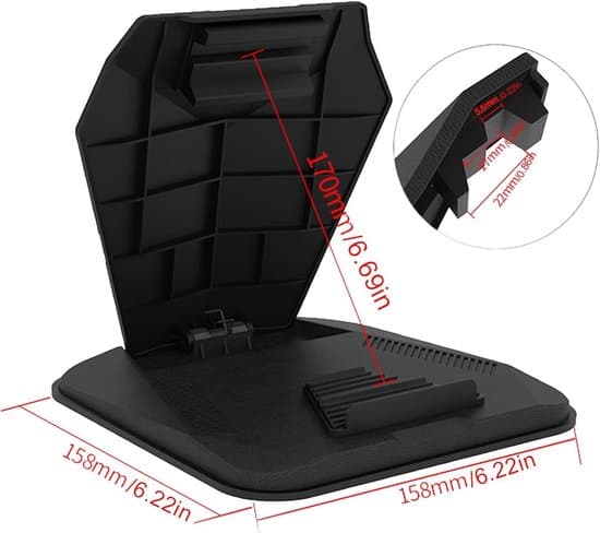 Tablet instrumentbrætmontering - Bil GPS-montering - Tablet instrumentbrætmontering, Bil tabletmontering, Biltelefonmontering, Justerbar vinkel