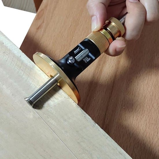 Justerbar trämarkeringsmätare