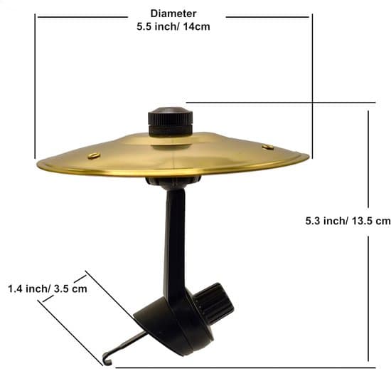 Universal Mini Bil Aircondition Ventilations Trim Accent Ring (Guld)