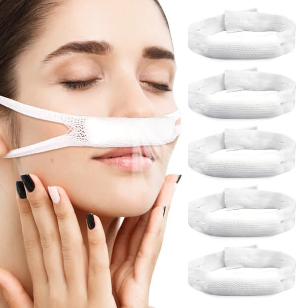 Elastiskt näsryggsbandage, öronögla, 5-pack