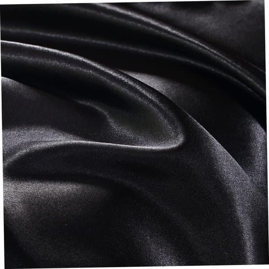 2-pak sorte 51x76cm satin silkebløde pudebetræk - med lynlås