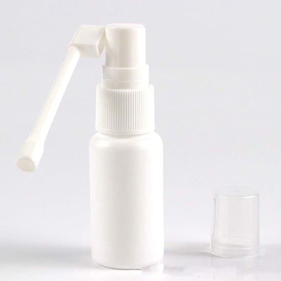 10-pack - Plastsprayflaskor - Återanvändbara orala sprayflaskor - 30 ml sprayflaskor - Vätskedispenser - För dispensering och påfyllning av spray - Vit