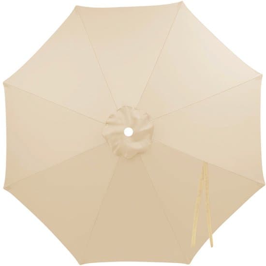 Udskiftningsbaldakin til 8-ribbede parasoller (beige)