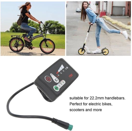 Vattentät display för elcykel