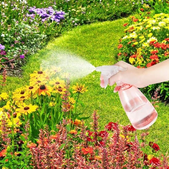 Påfyllningsbara sprayflaskor - 500 ml - 3 stycken - Transparent - Plast