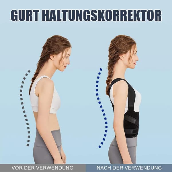 Ergonomiskt Andningsbart Ryggstöd med Svankstöd (Storlek M)