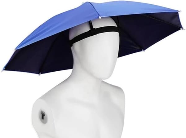 69 cm kungsblå elastisk band utomhus strandfiske paraplyhatt