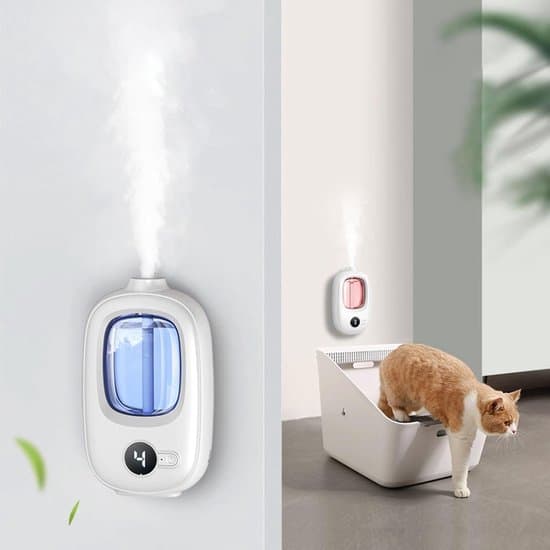 Automatisk aromadiffusor med väggfäste och digital display