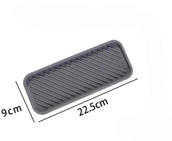 2-pack silikontorkställ – För glas, svampar, tvål, antibakteriell