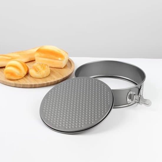 3-delt springform non-stick kulstofstål runde kageforme sæt (22cm, 24cm, 26cm)