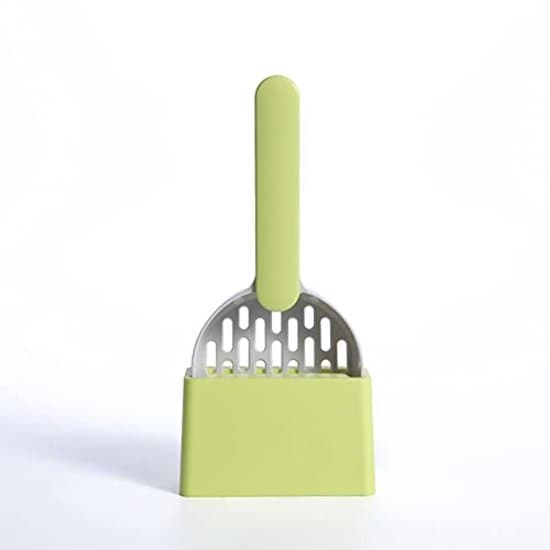 Kattsandsspade med bas - ABS-plast - 26 cm - Sil för klumpar och kattsand
