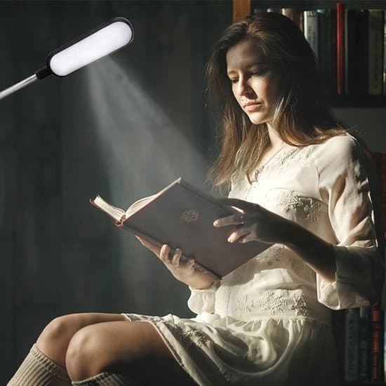 To-delt USB-lyssæt, bærbar computerlys, dæmpbar USB LED-lys, dæmpbar USB-lys, bærbar LED-lys, bærbar computerlys, USB-computerlys, PC-lys