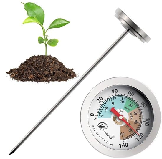 Jordtermometer - Komposttermometer - Tjek Kompost - Rustfrit Stål - 7 Tommer Probe