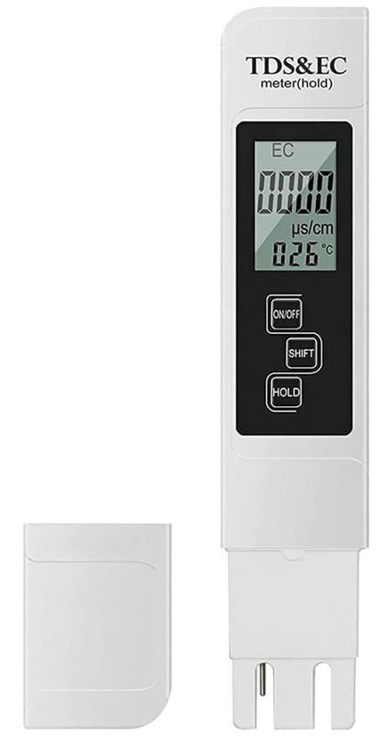 - 3-i-1 Professionell Vattenkvalitetstestmätare TDS EC