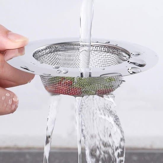 Diskbänkssil - 2-pack, rostfritt stål, 7,5 cm, för diskbänk